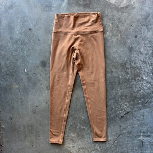 Offline By Aerie The Hugger Leggings Women's S/P Brown Hi Rise Yoga Pants - Picture 1 of 11